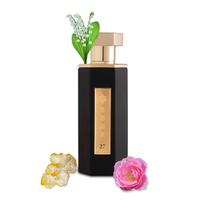 REEF – 27 parfum met lelietje-van-dalen, zijden roos en muskus – een subtiele en verfijnde geur met een bloemige, poederachtige basis