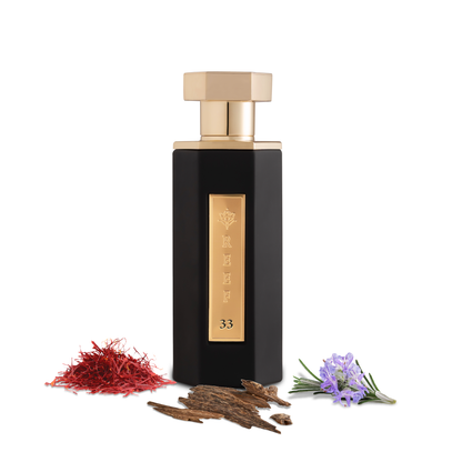 REEF – 33 parfum met saffraan, rozemarijn en oudh – een warme, kruidige geur met oriëntaalse uitstraling