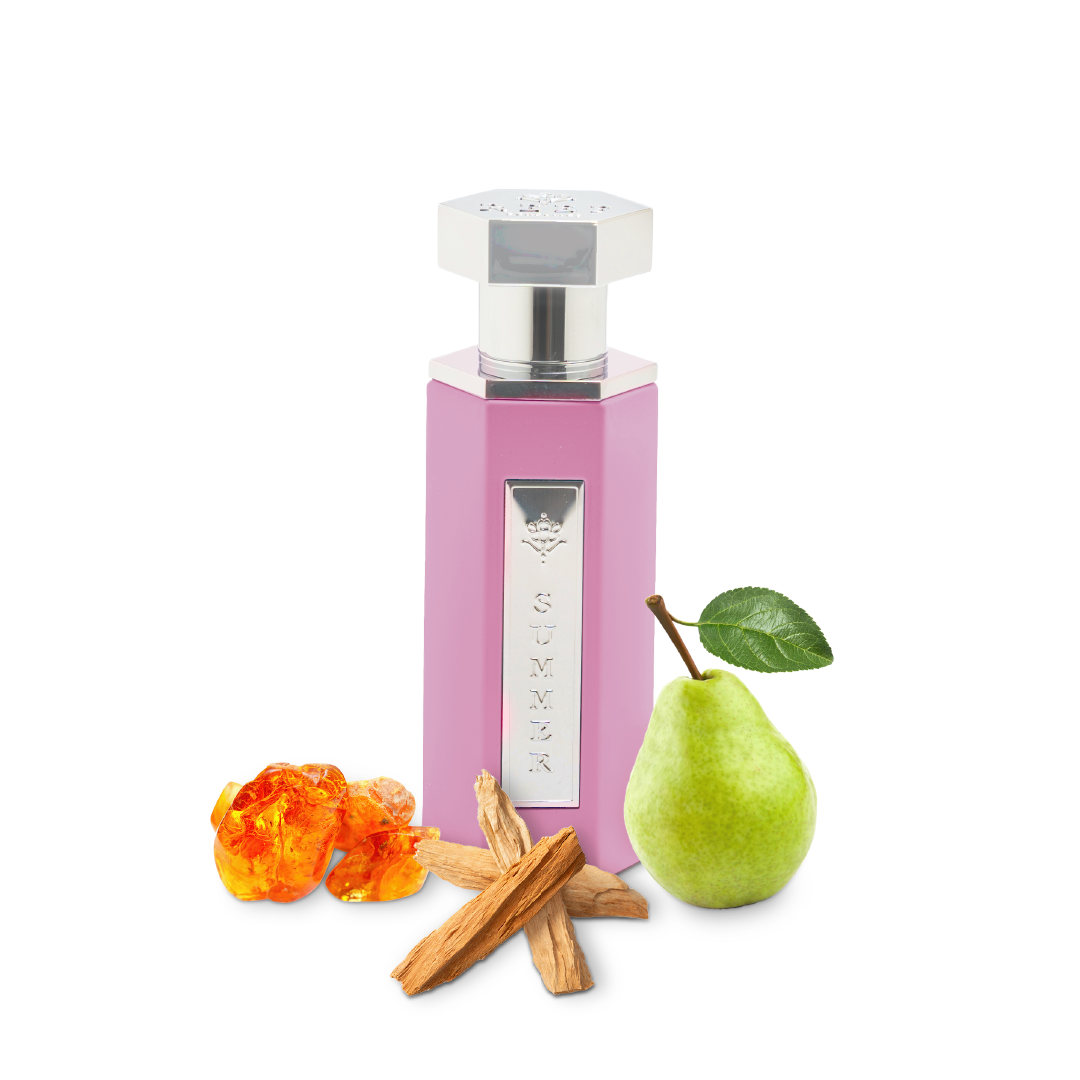 REEF – PINK parfum met geurnoten peer, amber en sandelhout – een moderne damesgeur die fruitige frisheid combineert met sensuele warmte